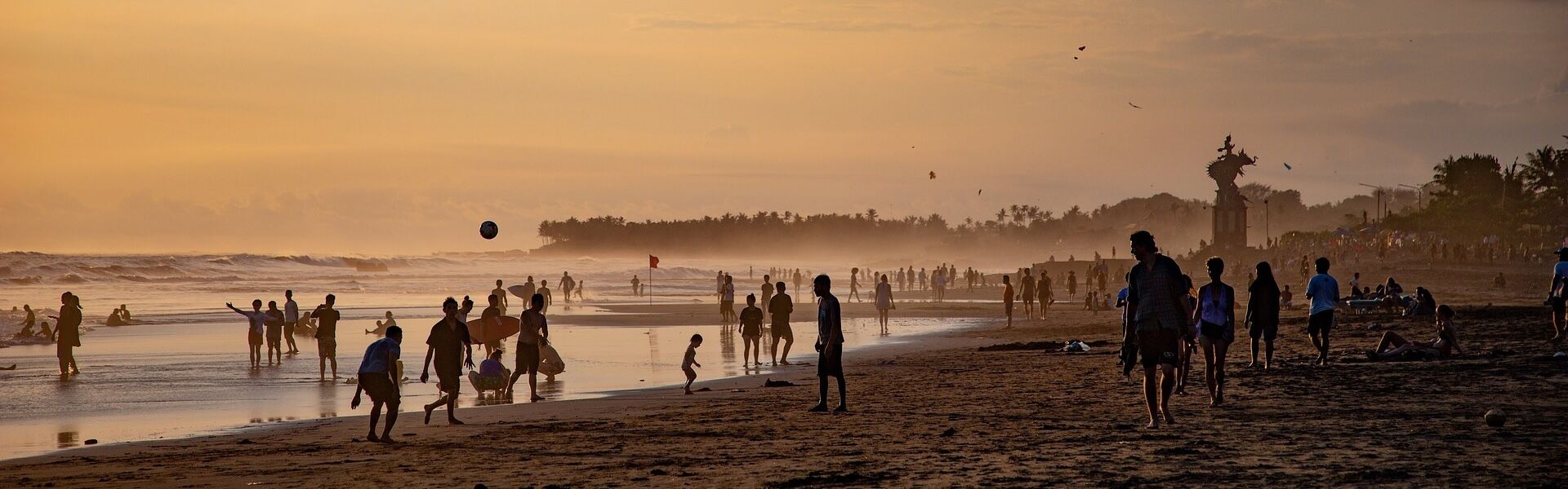Bali Beach at Sunset